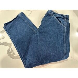 Vintage Painter Jeans Mens Size 40x32 Made‎ in USA Workwear Carpenter Denim